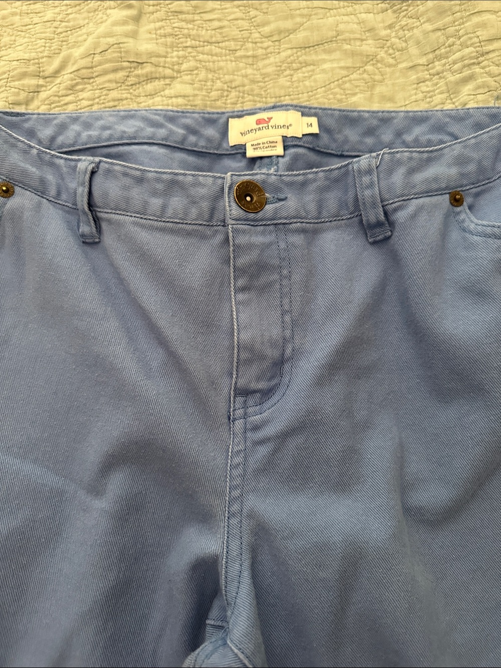 Vineyard Vines Powder Blue Chino Pants
